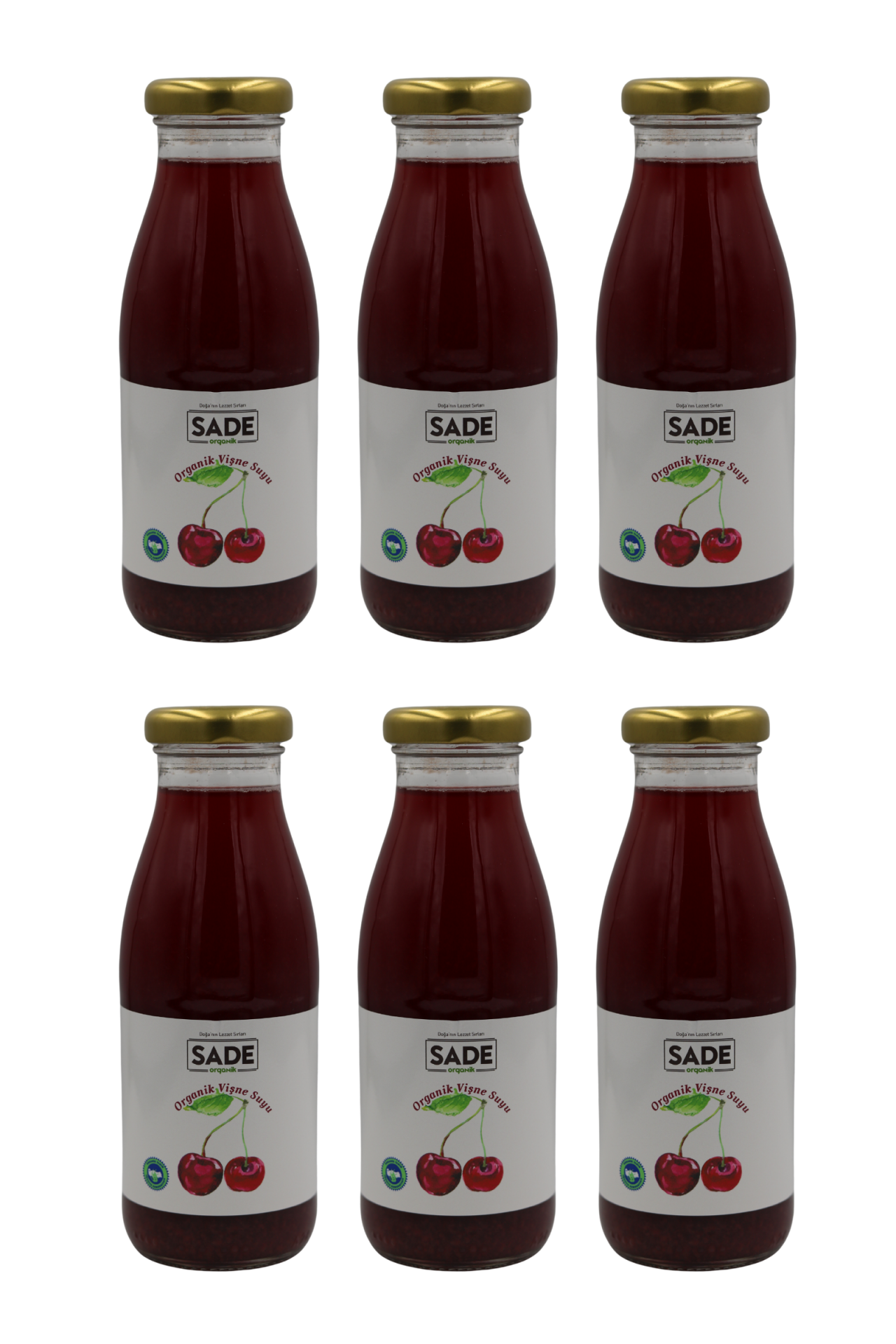 Organik Vişne Suyu 250 ml. 6'lı Paket