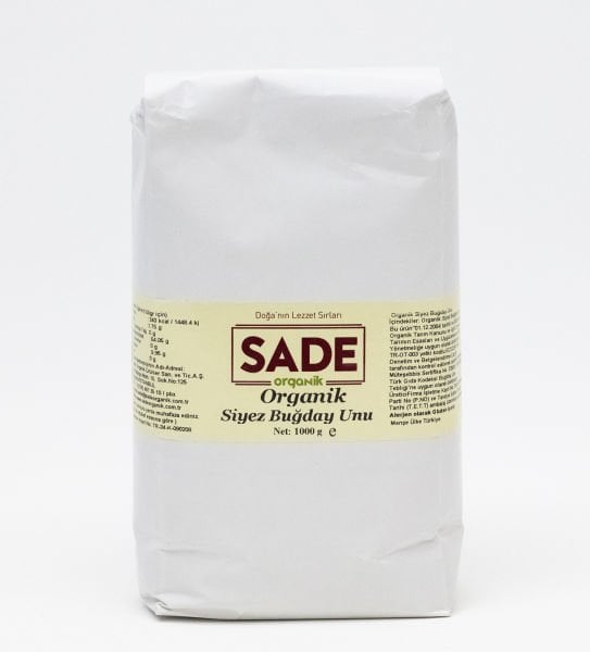 Sade Organik Siyez Buğday Unu