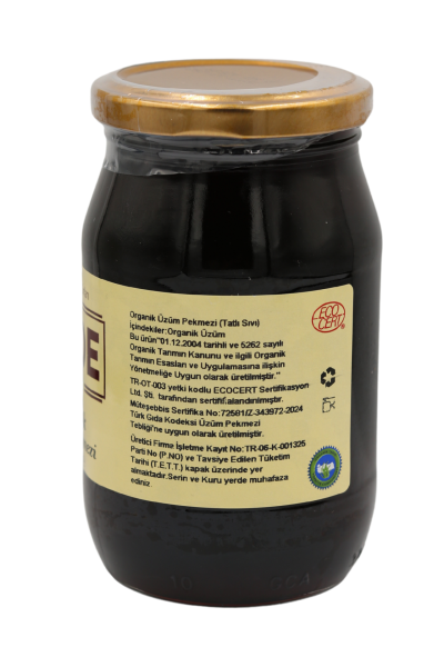 Sade Organik Üzüm Pekmezi 460 gr