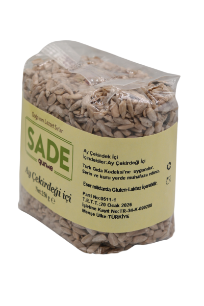 Sade Gurme Ayçekirdek İçi 250 gr