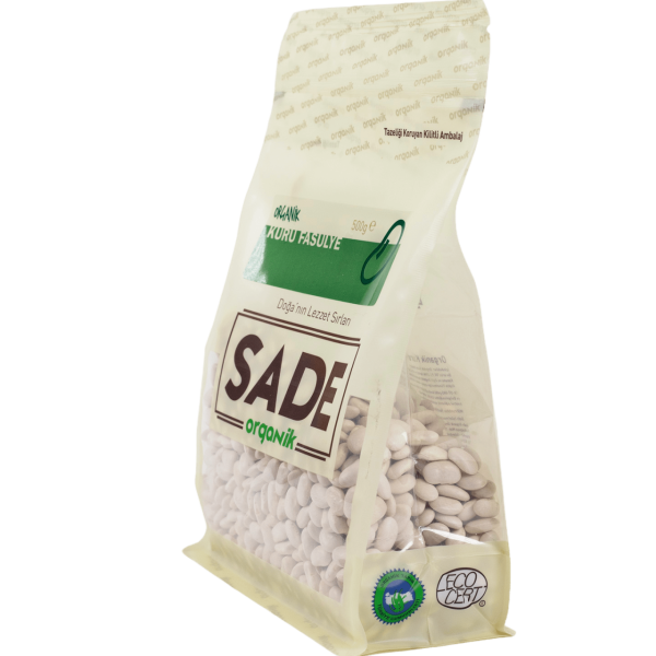 Sade Organik Kuru Fasulye 500 gr
