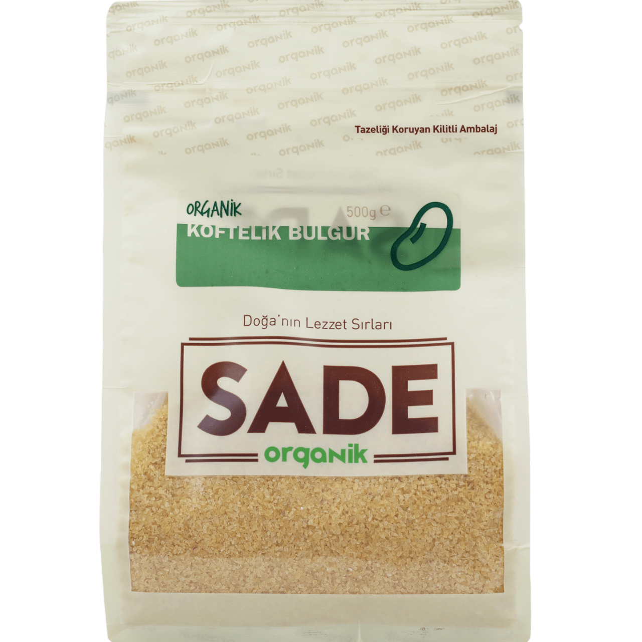 Sade Organik Köftelik Bulgur 500 gr
