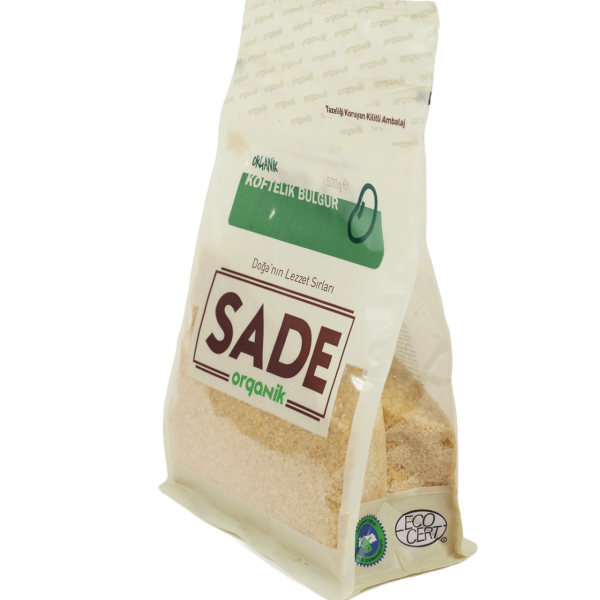Sade Organik Köftelik Bulgur 500 gr