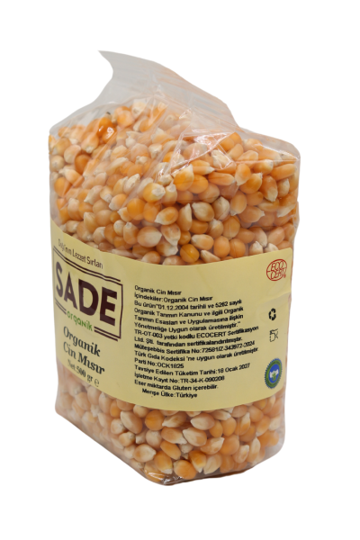 Sade Organik Cin Mısır-500 gr.