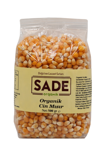 Sade Organik Cin Mısır-500 gr.