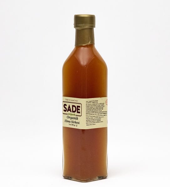 Sade Organik Elma Sirkesi 500ml