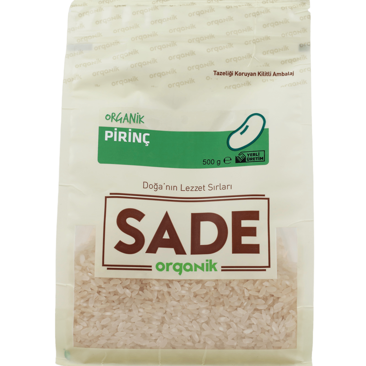 SADE ORGANİK PİRİNÇ 500 GR