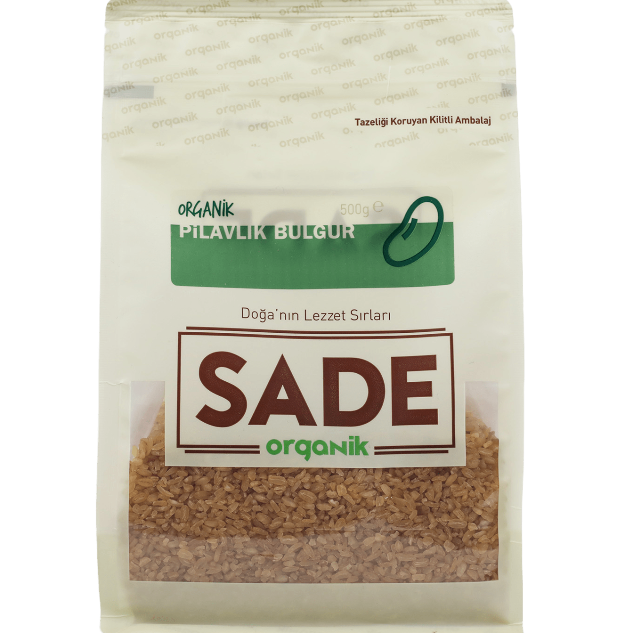 Sade Organik Pilavlık Bulgur 500 gr