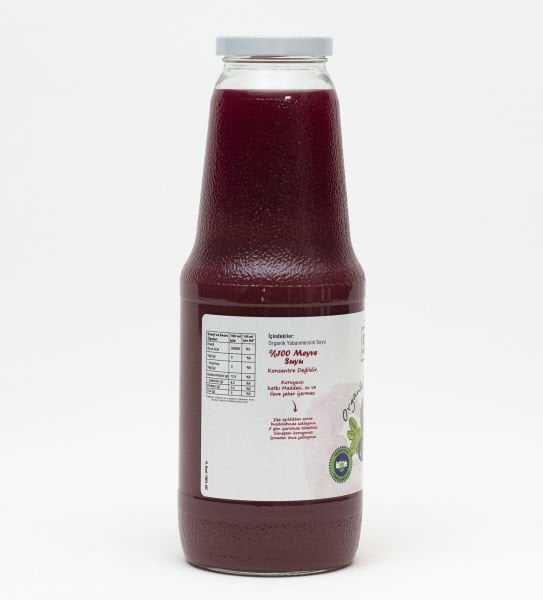 Sade Organik Yaban Mersini Suyu 1000 ml