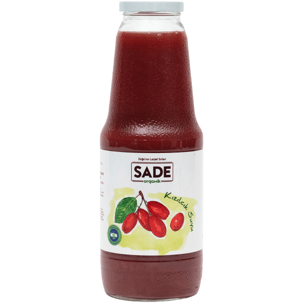Sade Organik Kızılcık Suyu 1000ml