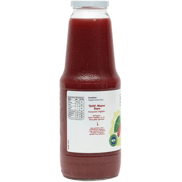 Sade Organik Kızılcık Suyu 1000ml