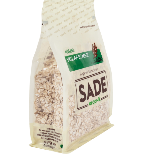 Sade Organik Yulaf Ezmesi 500g