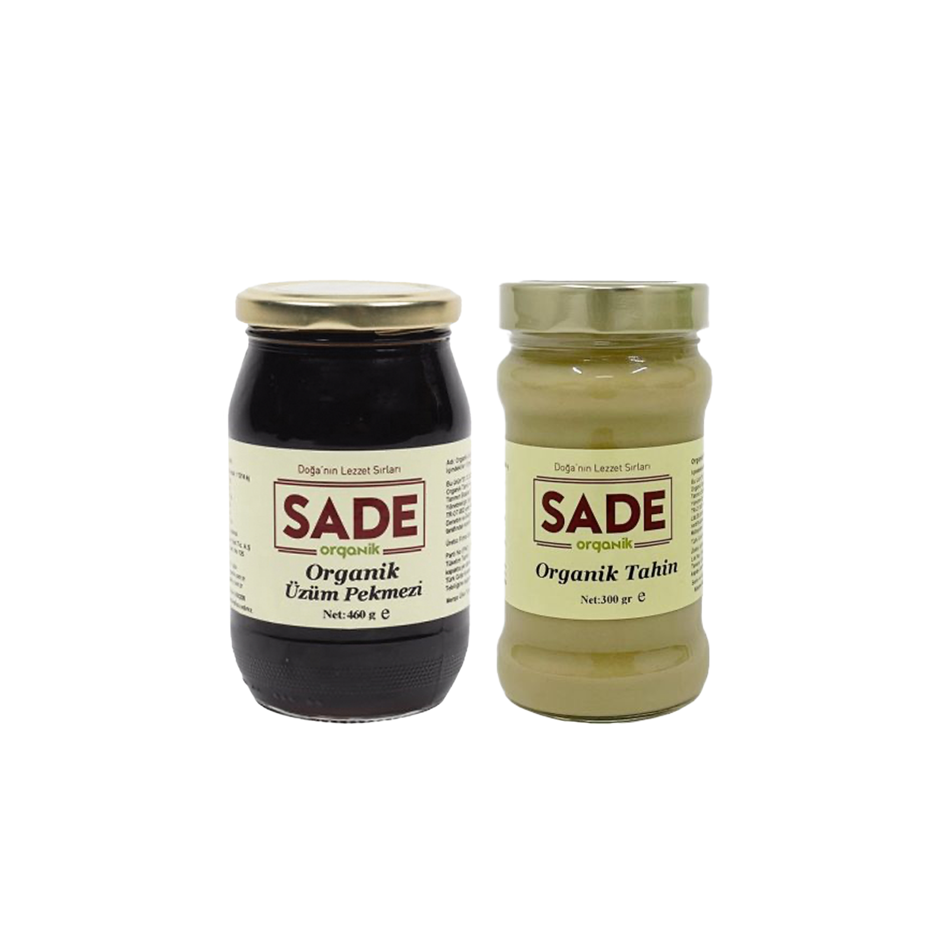 Sade Organik Tahin & Üzüm Pekmezi