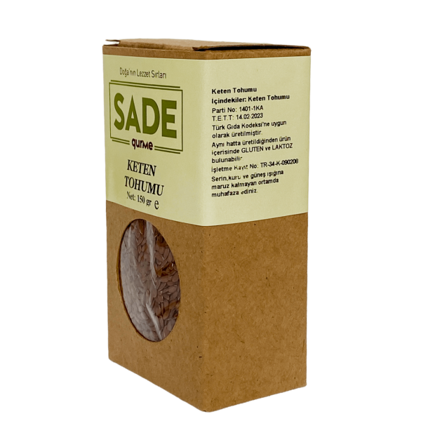 Sade Gurme Keten Tohumu 150gr