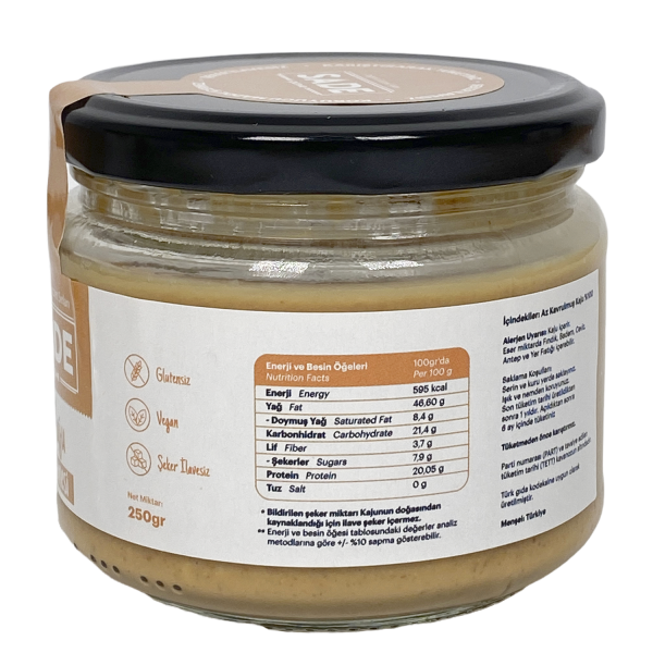 Sade Gurme %100 Kaju Ezmesi 250gr