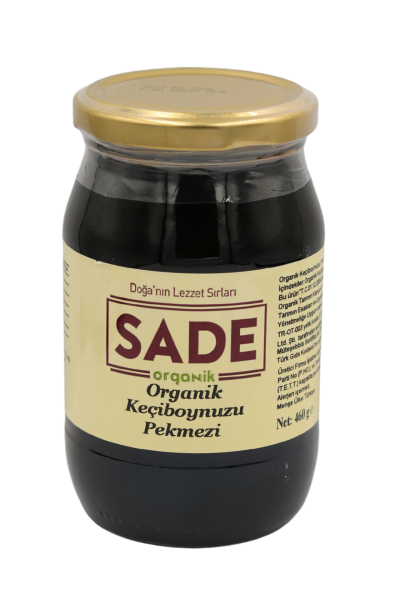 Sade Organik Keçiboynuzu Pekmezi 460 Gr