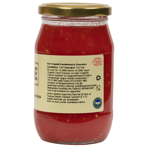 Sade Organik Rendelenmiş Domates 340 Gr