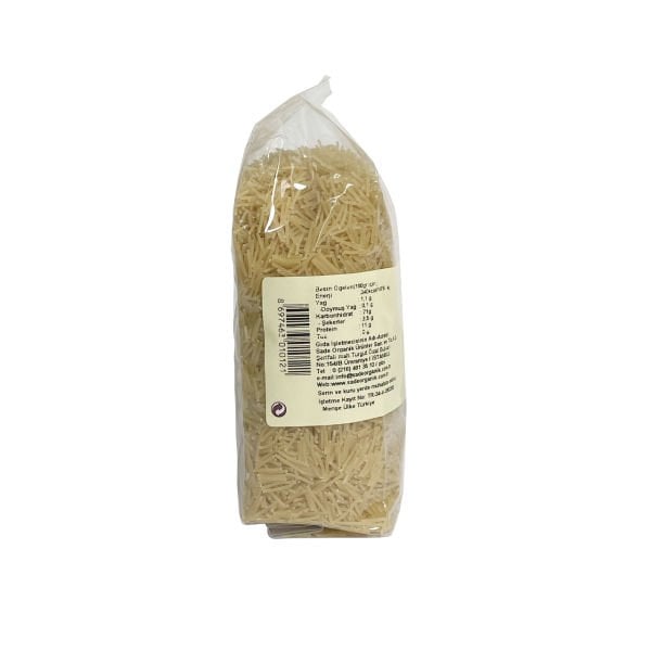 Sade Organik Tel Şehriye 500 Gr