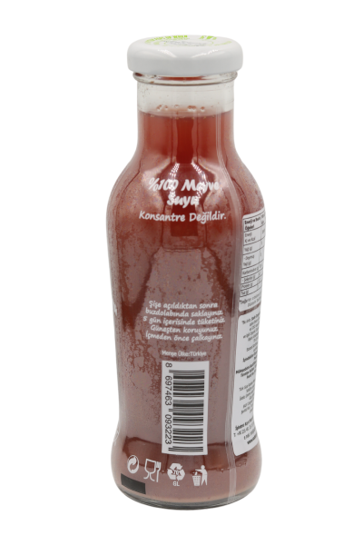 Sade Organik Yaban Mersini Suyu 250 ml