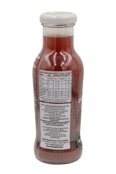 Sade Organik Yaban Mersini Suyu 250 ml