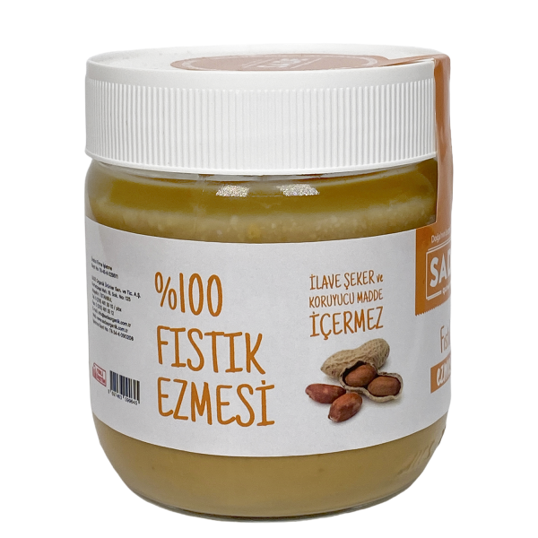 %100 Yer Fıstığı Ezmesi 360gr ve Çikolatalı Fıstık Ezmesi 360gr