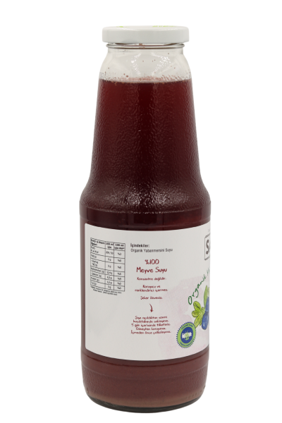 Sade Organik Yaban Mersini Suyu 2 x 1000 ML