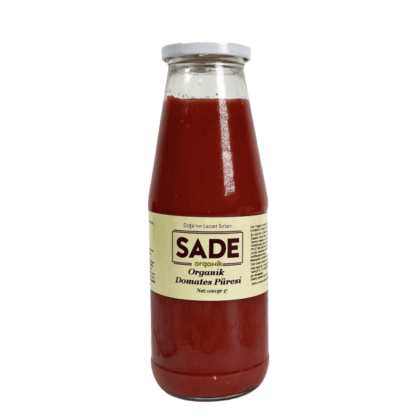 Sade Organik Domates & Biber Salçası ve Domates Püresi