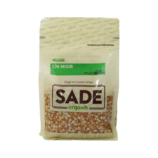 SADE ORGANİK CİN MISIR 750 GR