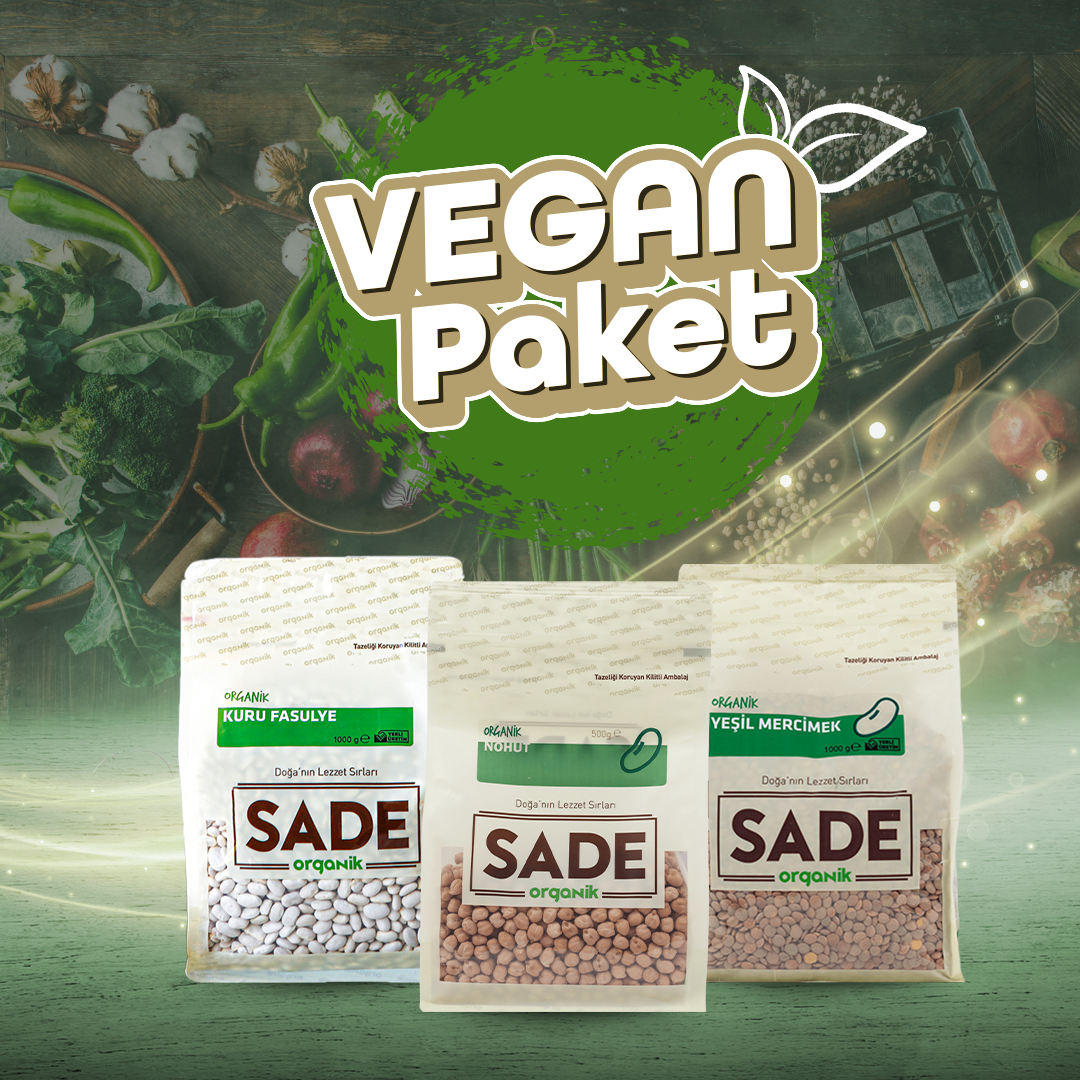 SADE ORGANİK VEGAN PAKETİ