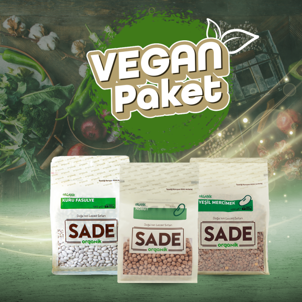 SADE ORGANİK VEGAN PAKETİ