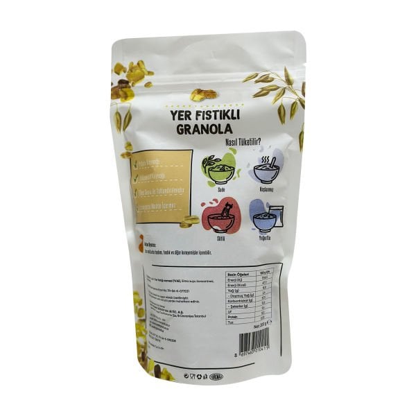 Sade Gurme Yer Fıstıklı Granola 200 GR.
