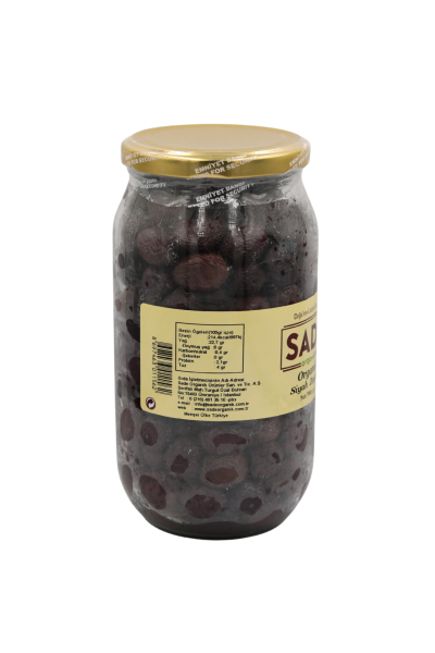 Sade Organik Siyah Zeytin - 700 GR | Organik ve Doğal Siyah Zeytin