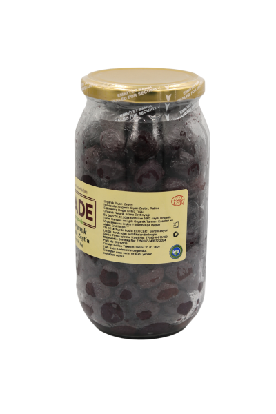 Sade Organik Siyah Zeytin - 700 GR | Organik ve Doğal Siyah Zeytin