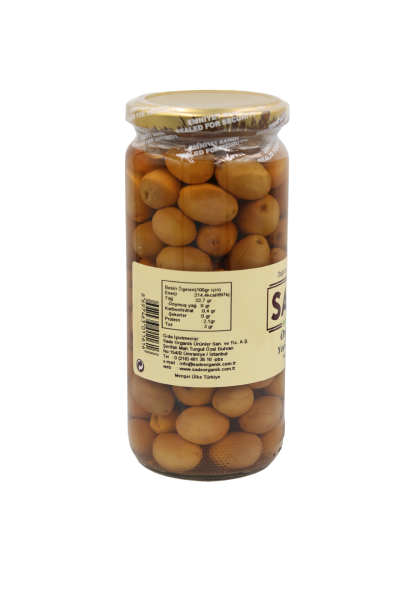 Sade Organik Yeşil Zeytin 300 GR