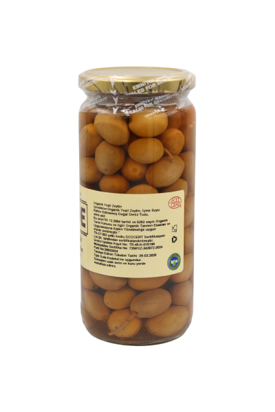 Sade Organik Yeşil Zeytin 300 GR