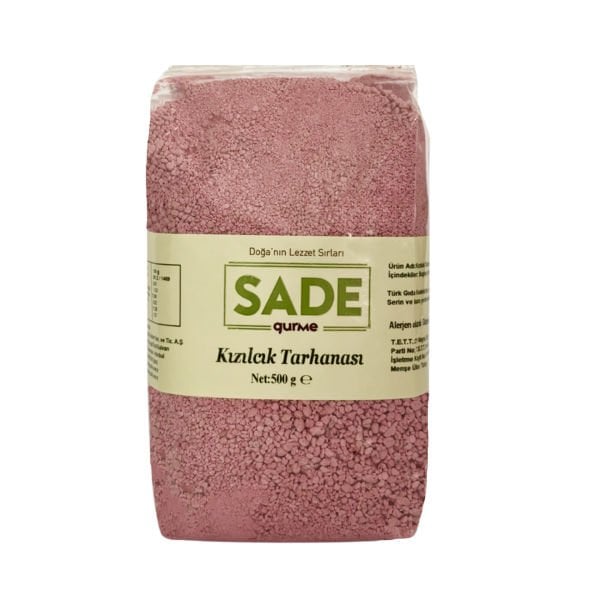Sade Gurme Kızılcık Tarhanası 500 GR