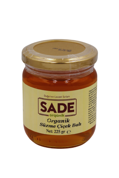 Organik Süzme Çiçek Balı 225gr