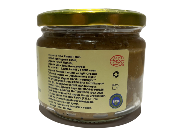 SADE ORGANİK FINDIK EZMELİ TAHİN 300gr