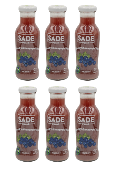 Yaban Mersini Suyu 250ml 6'lı Paket görseli.