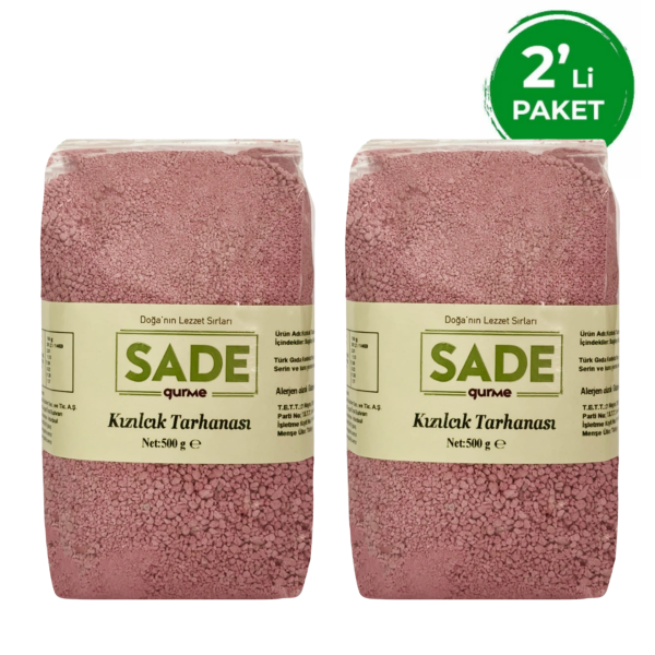 Sade Gurme Kızılcık Tarhanası 2'li Paket