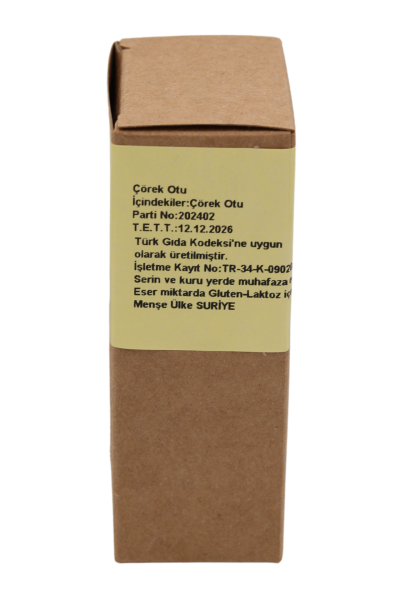 Sade Gurme Çörek Otu 150gr.