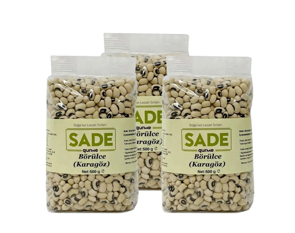 SADE GURME KARAGÖZ BÖRÜLCE 500 GR 3 LÜ PAKET