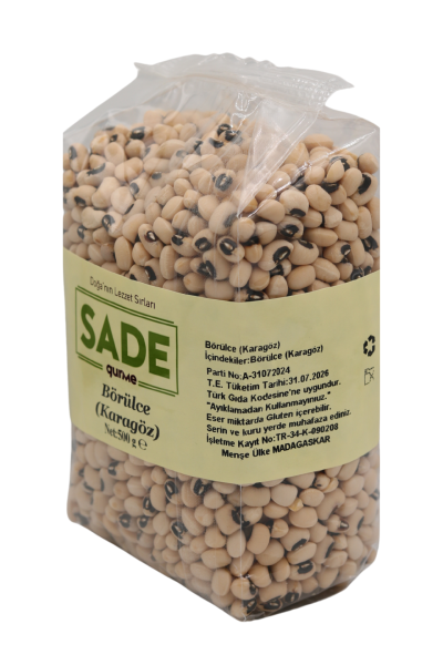 SADE KARAGÖZ BÖRÜLCE 500 GR VE MAŞ FASULYE 500 GR