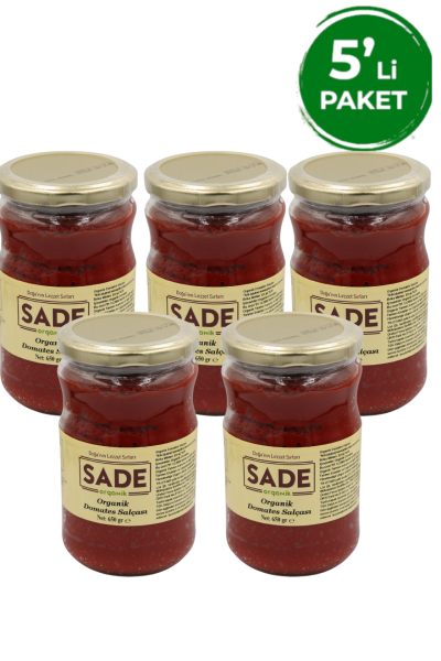 Domates Salçası 650 gr 5'li Paket