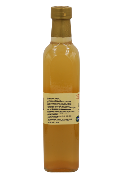 Organik Alıç Ve Elma Sirkesi 500 ml 2'li Paket