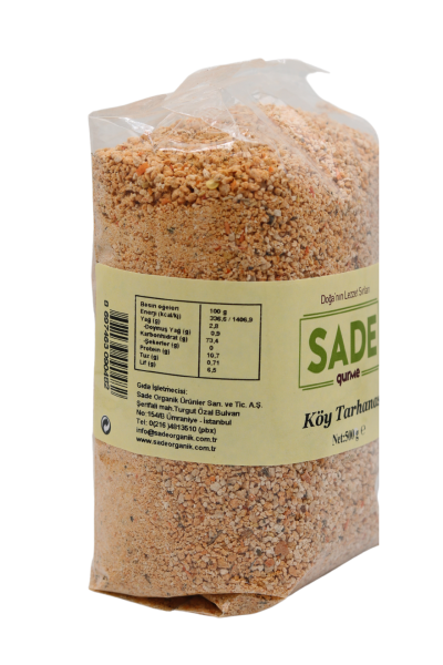 Sade Gurme Köy Tarhanası 500 gr 2'li Paket