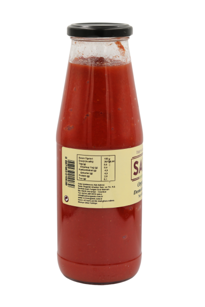 Sade Organik Domates Püresi 680 g x 2 Paket