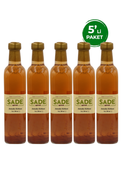Detoks Sirkesi 500ml 5'li Paket
