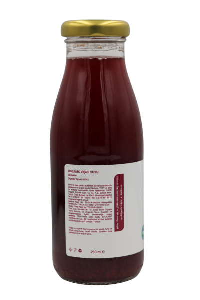 Sade Organik Vişne Suyu - 250 ml