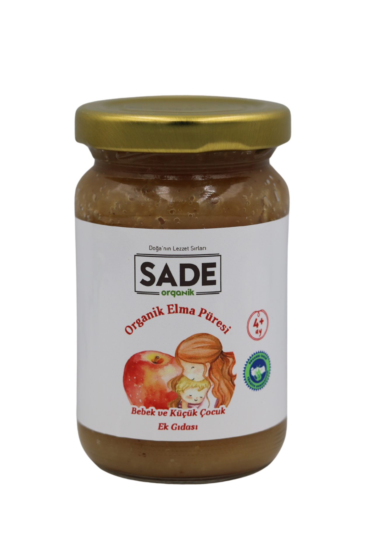 Organik Elma Püresi 100gr +4 Ay